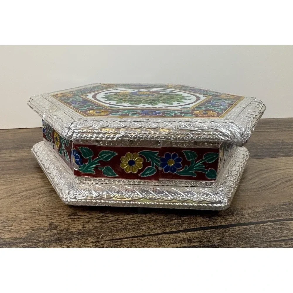 Vintage Indian Meenakari 9